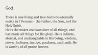 God